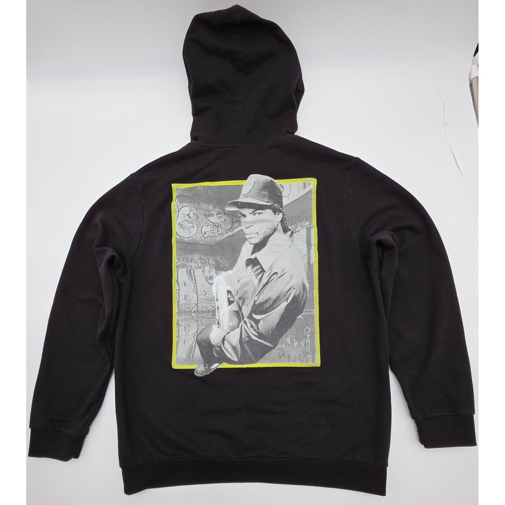 Ice Cube Graphic Hoodie Sweatshirt Black Mens Size L 2023